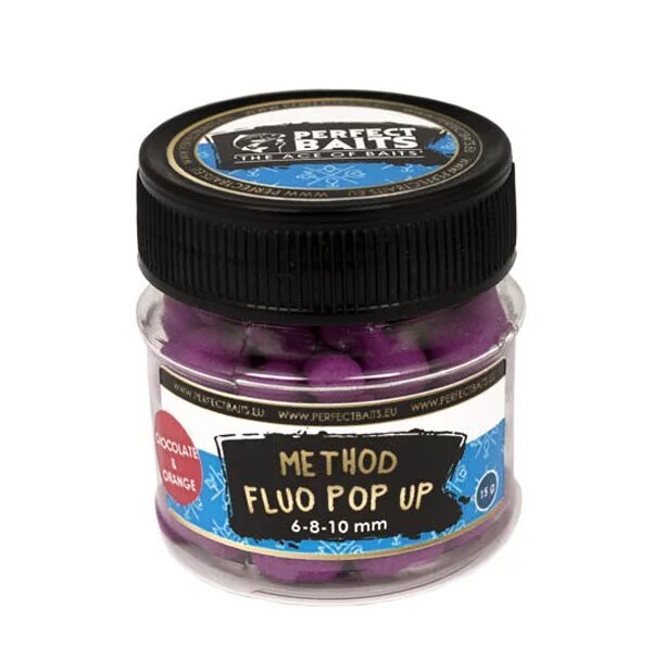 Perfect Baits - Method Fluo Pop - Up ( Tintahal ) 8 - 10mm 15 g