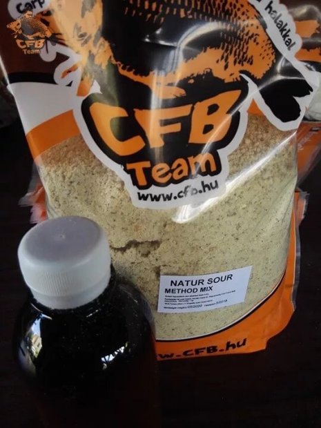 CFB- Kész Method Mix Natur Sour ( Erjesztett Mag ) 1 kg + 250ml Aroma
