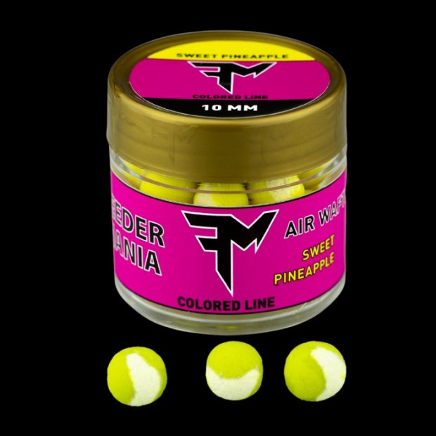 Feedermania - Air Wafters Colored Line Sweet Pineapple 10mm 18g