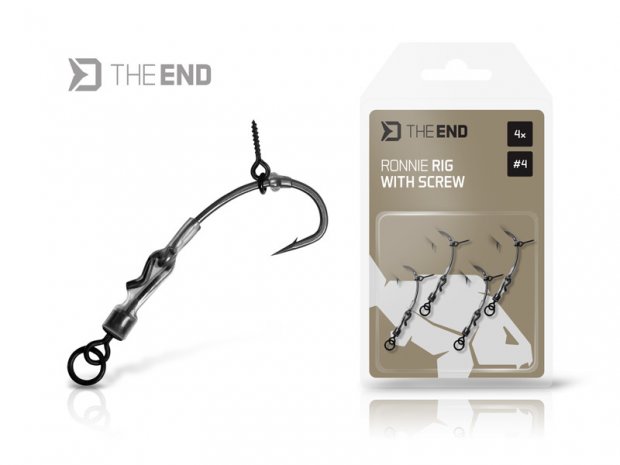 THE END Ronnie Rig csalicsavarral / 4 db 8-as méret THE END Ronnie Rig csalicsavarral / 4 db 8-as méret