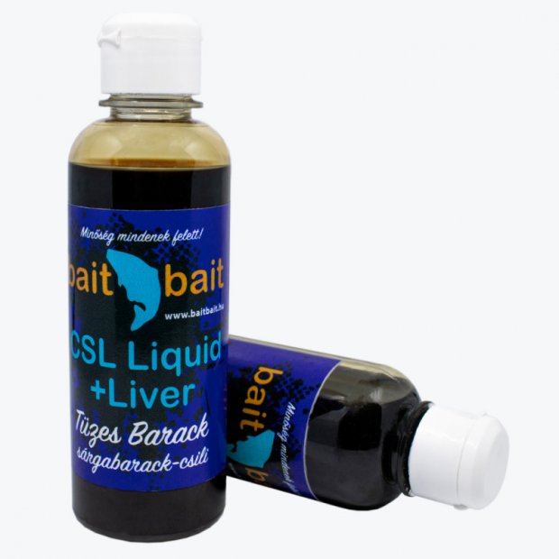 Bait Bait - Tüzes Barack - CSL+Liver Locsoló Sárgabarack-Chili250 ml