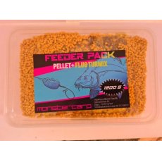 Monster Carp Feeder Box-Sweet Corn (édes kukorica-pellet+Turmix 1,2 kg