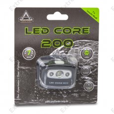 Anaconda -LED-Core 200 led fejlámpa / 200lm / esőálló / max üzemidő 9 óra / 3X1,5v AAA