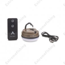 Anaconda -Bivvy Lamp RC-180 led lámpa /180lm / működési idő 6-24 óra / 1800mAhBank Booster SA-5000 / univerzális lámpa / 5000mAh / USB töltés / távírányító / 192X36mm