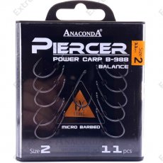 Anaconda - Piercer Pow.C. B-988 mikroszakállas / méret 2 / 11db