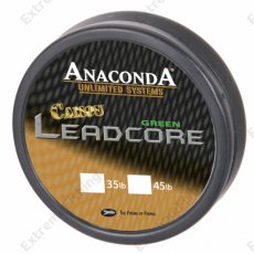 Anaconda -Camou Leadcore CB 35lb/Camou barna fonott előkezsinór / 10m