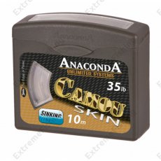 Anaconda -Camou Skin 25lb fonott bevonatos előkezsinór / extra lágy / 10m
