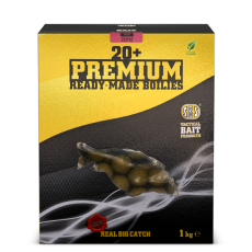 SBS -20+ Premium Ready-Made Boilies - Krill - Halibut 20mm 1 kg