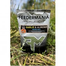 Feedermania - Groundbait 50/50 Mix Garlic - Almond 800g