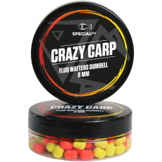 Speciál Mix - Fluo Wafters Dumbell Crazy Carp 8mm 20g