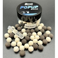 A - Baits Fluo Pop -Up Fekete Bors 11 mm 40g + Eszencia