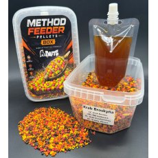 A - Baits Method Pellet Box - Rák -Őszibarack Új termék Rendelhető