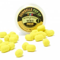 Meus Bait Fluo Pop-Up Dumbells Lemon Shock 8 mm MINIS 15 g